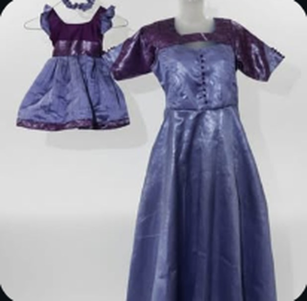 Mom and daughter couture